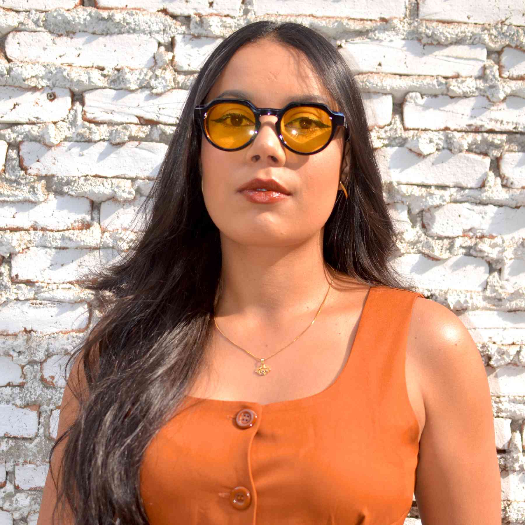 Bridget - Retrô Casual Amarelo